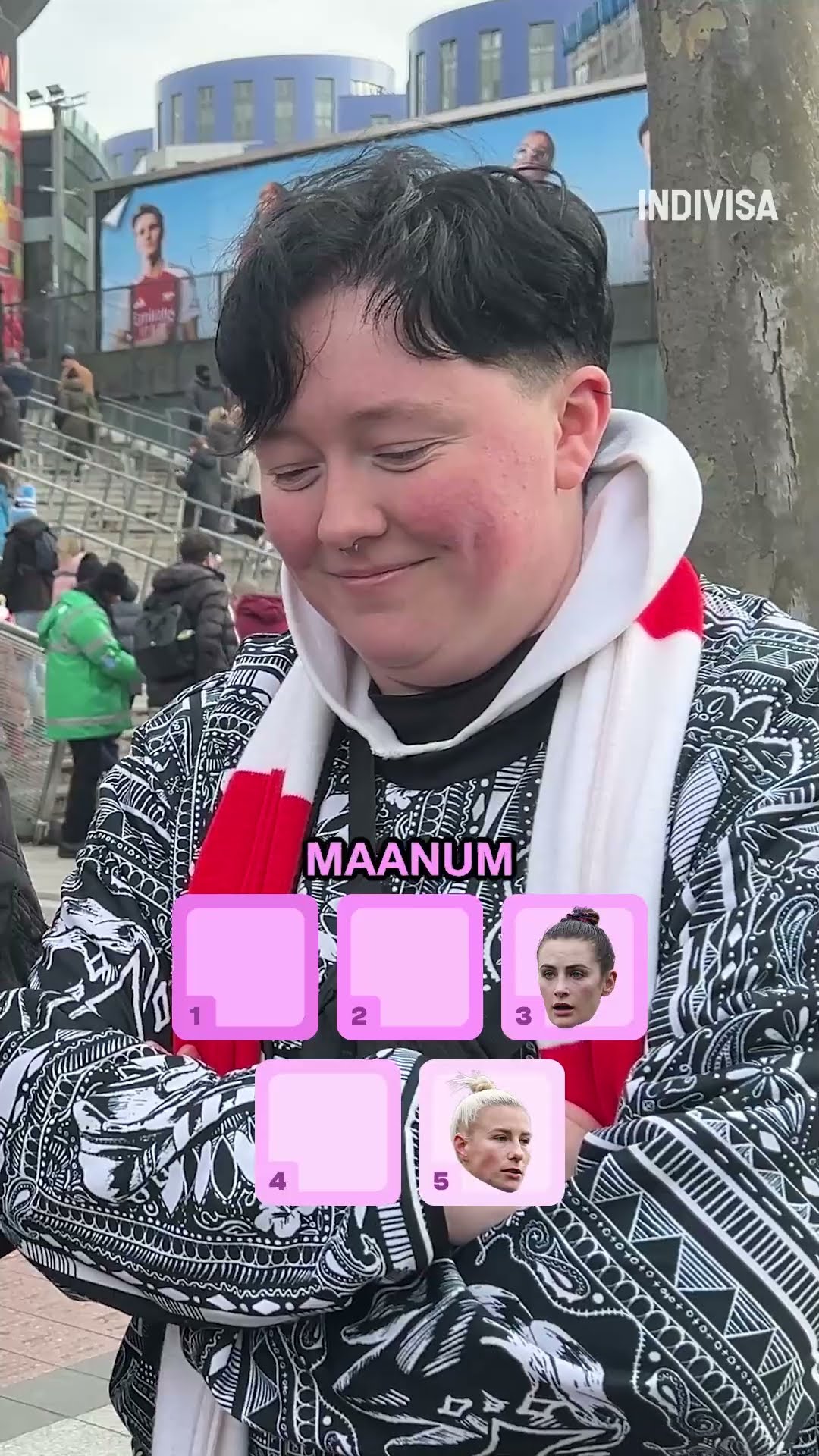 她多次利用
